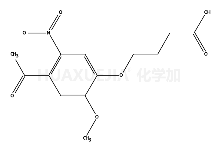 4-(4-acetyl-2-methoxy-5-nitrophenoxy)butanoic acid