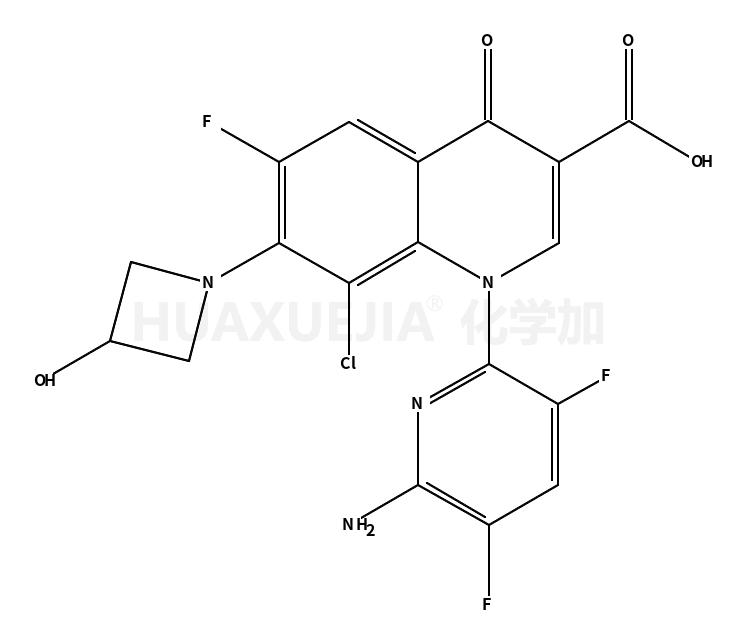 1-(6-氨基-3,5-二氟吡啶-2-基)-8-氯-6-氟-7-(3-羟基吖丁啶-1-基)-4-羰基-1,4-二氢喹啉-3-羧酸