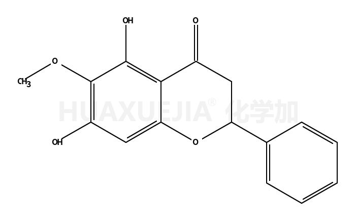 (2S)-5,7-二羟基-6-甲氧基-2-苯基-2,3-二氢-4H-色烯-4-酮