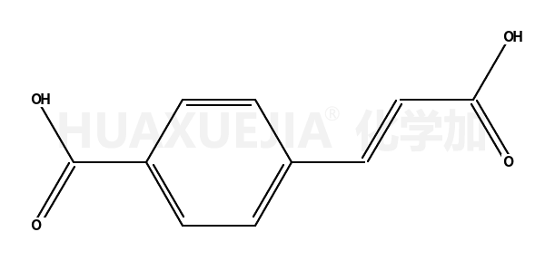 4-羧基肉桂酸, 反式为主要构型