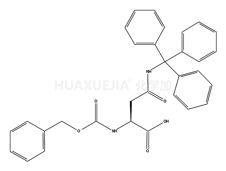 N2-[(苄氧基)羰基]-N-(三苯基甲基)-D-天冬氨酰胺