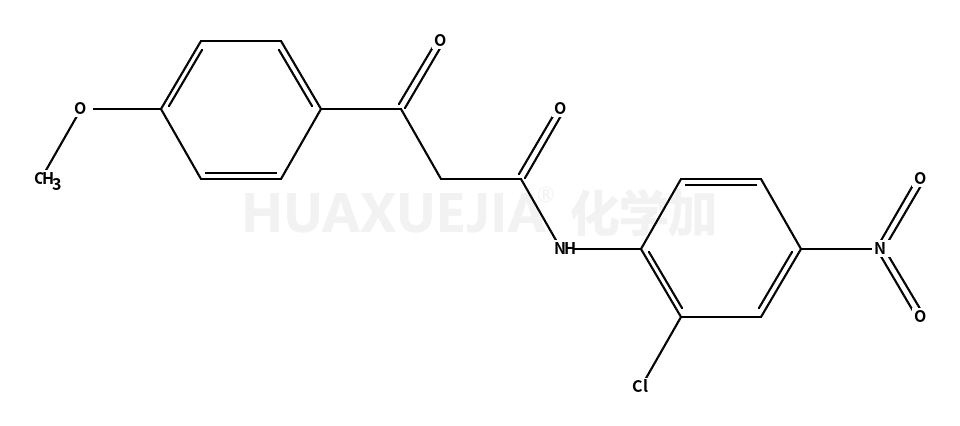 alpha-(4-甲氧基苯甲酰基)-2-氯-4-硝基乙酰苯胺