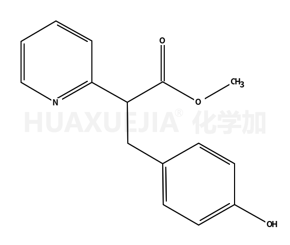 methyl 3-(4-hydroxyphenyl)-2-pyridin-2-ylpropanoate