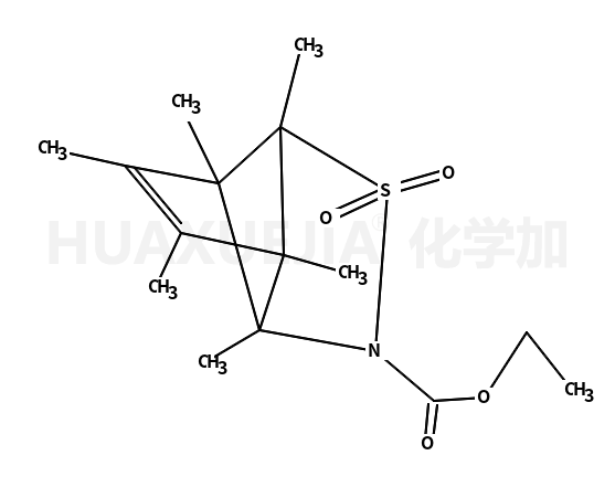 Ethyl 1,2,5,6,7,8-hexamethyl-3-thia-4-azatricyclo[3.3.0.02,6]oct-7-ene-4-carboxylate 3,3-dioxide