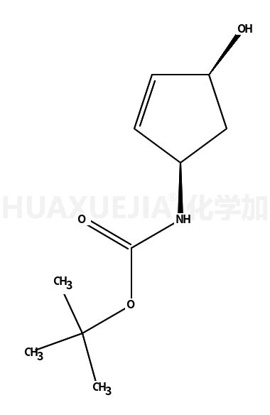 (1S,4R)-4-环戊烯-1-醇- 2-氨基-叔丁氧羰基