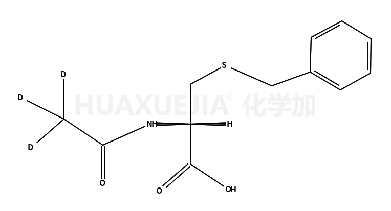 (2R)-3-benzylsulfanyl-2-[(2,2,2-trideuterioacetyl)amino]propanoic acid