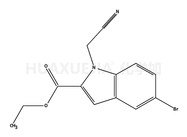 ethyl 5-bromo-1-(cyanomethyl)-1H-indole-2-carboxylate