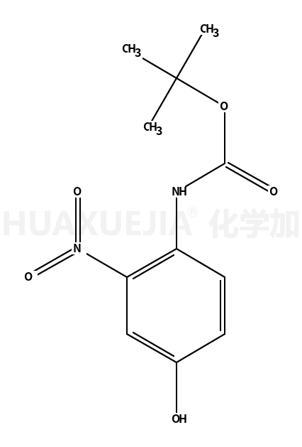 4-羟基-2-硝基苯基氨基甲酸叔丁酯