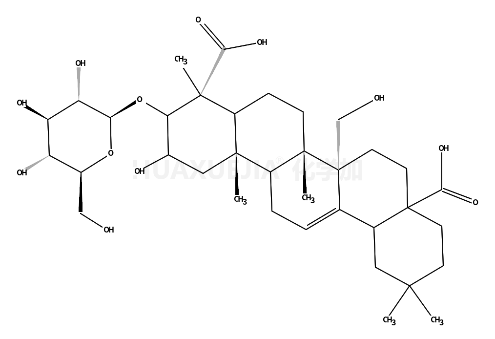 (2β,3β)-3-(β-D-Glucopyranosyloxy)-2,27-dihydroxyolean-12-ene-23,2 8-dioic acid