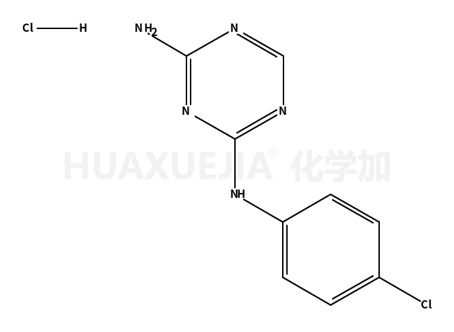 N-(4-氯苯基)-1,3,5-三嗪-2,4-二胺鹽酸鹽
