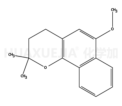 6-甲氧基-2,2-二甲基-3,4-二氢-2H-苯并[h]色烯