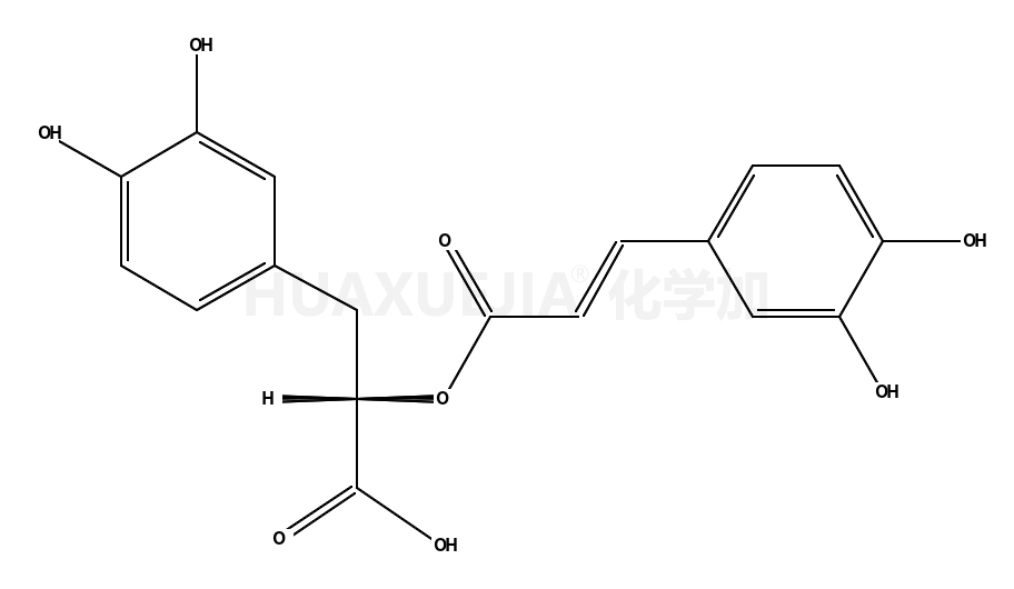 3-(3,4-二羥基苯基)-2-[3-(3,4-二羥基苯基)丙-2-烯酰氧基]丙酸