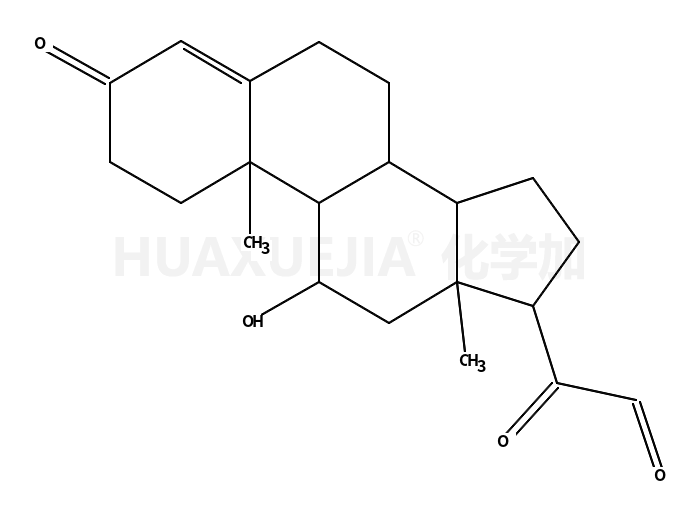11β-hydroxy-3,20-dioxopregn-4-en-21-al