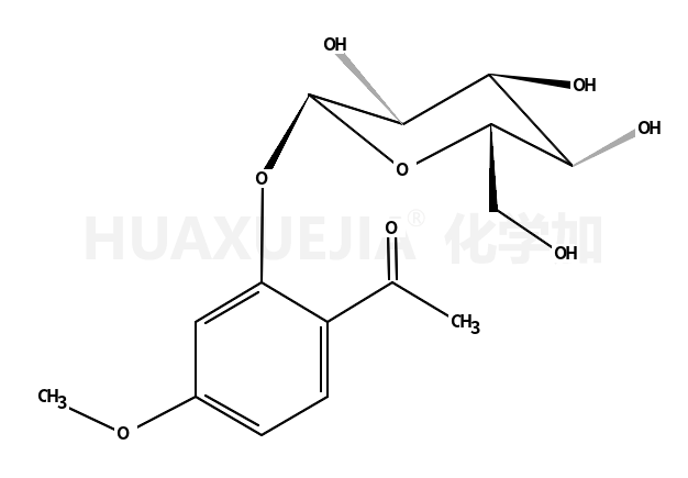 2-乙酰基-5-甲氧苯基β-D-吡喃葡萄糖苷