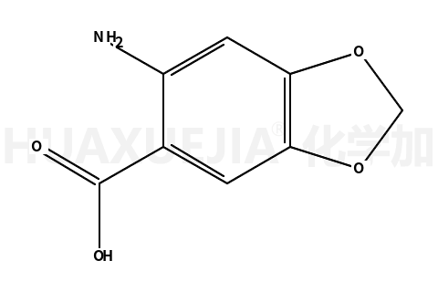 6-氨基-1,3-苯并二氧代-5-羧酸