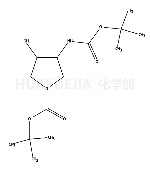 3-(叔丁氧基羰基)-4-羥基吡咯烷-1-羧酸叔丁酯