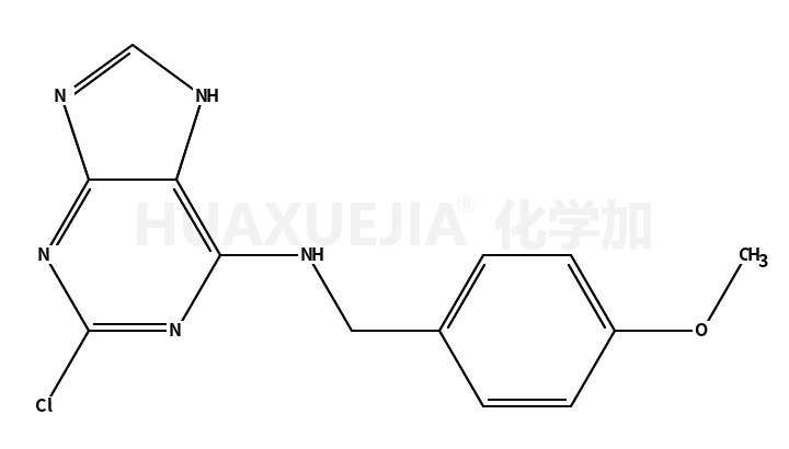 2-氯-n-[(4-甲氧基苯基)甲基]-9H-嘌呤-6-胺