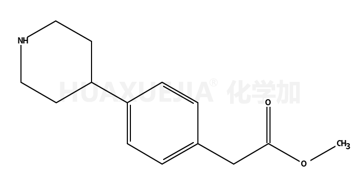 methyl 2-(4-(piperidin-4-yl)phenyl)acetate