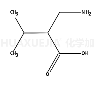 Butanoic acid, 2-​(aminomethyl)​-​3-​methyl-​, (2S)​-