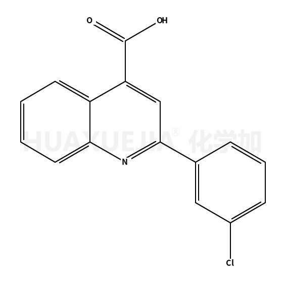 2-(3-氯苯基)喹啉-4-羧酸