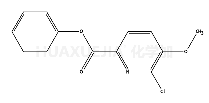 phenyl 6-chloro-5-methoxypyridine-2-carboxylate