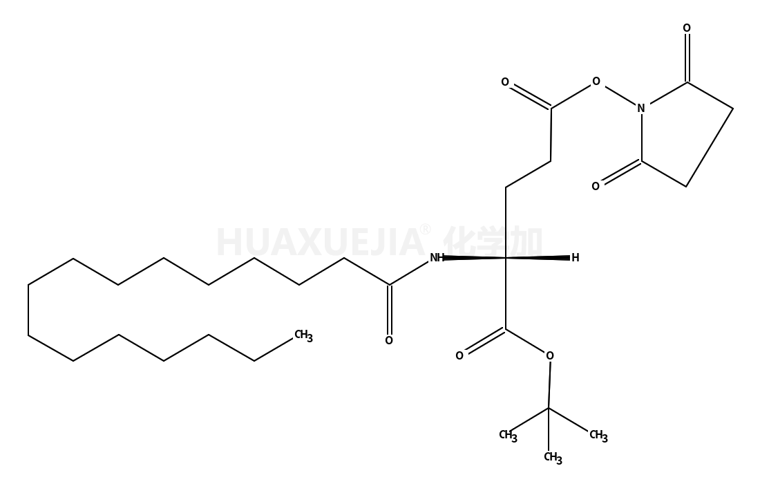 1-O-tert-butyl 5-O-(2,5-dioxopyrrolidin-1-yl) (2S)-2-(hexadecanoylamino)pentanedioate