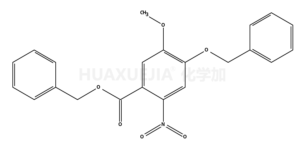 4-(苄氧基)-5-甲氧基-2-硝基苯甲酸苄酯