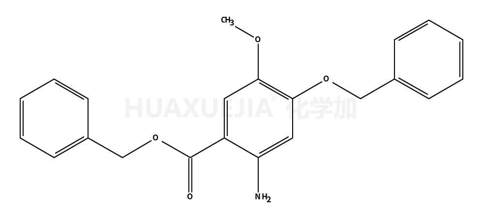 2-氨基-4-(苄氧基)-5-甲氧基苯甲酸苄酯
