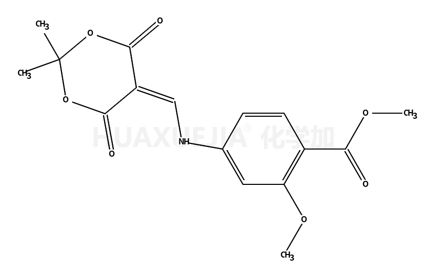 methyl 4-((2,2-dimethyl-4,6-dioxo-1,3-dioxan-5-ylidene)methylamino)-2-methoxybenzoate