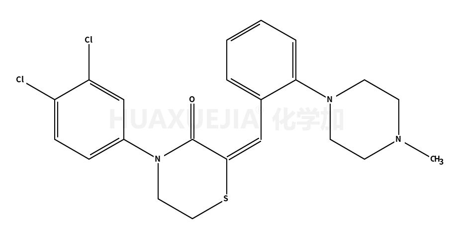 4-(3,4-dichlorophenyl)-2-[2-(4-methylpiperazin-1-yl)-benzylidene]-thiomorpholin-3-one