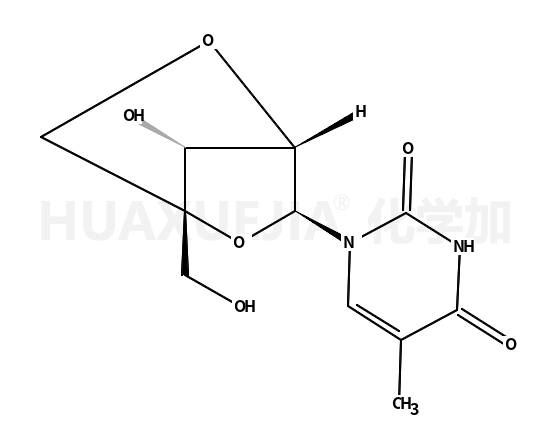 1-(2’-O,4-C-甲桥-beta-D-呋喃核糖基)胸腺嘧啶