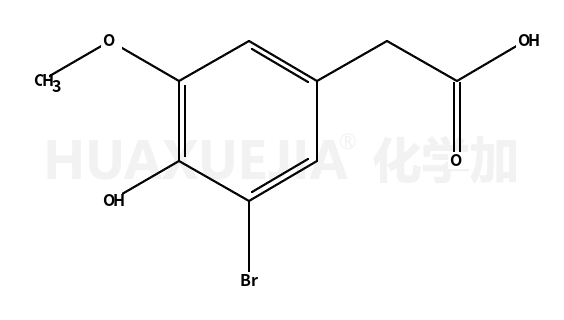 3-溴-4-羥基-5-甲氧基苯乙酸