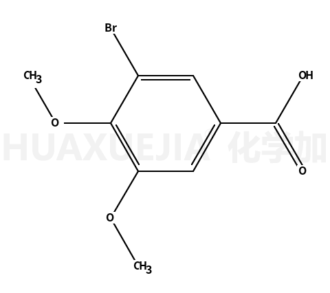 3-溴-4,5-二甲氧基苯甲酸