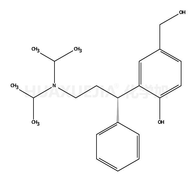 5-hydroxymethyl Tolterodine (PNU 200577, 5-HMT, 5-HM)