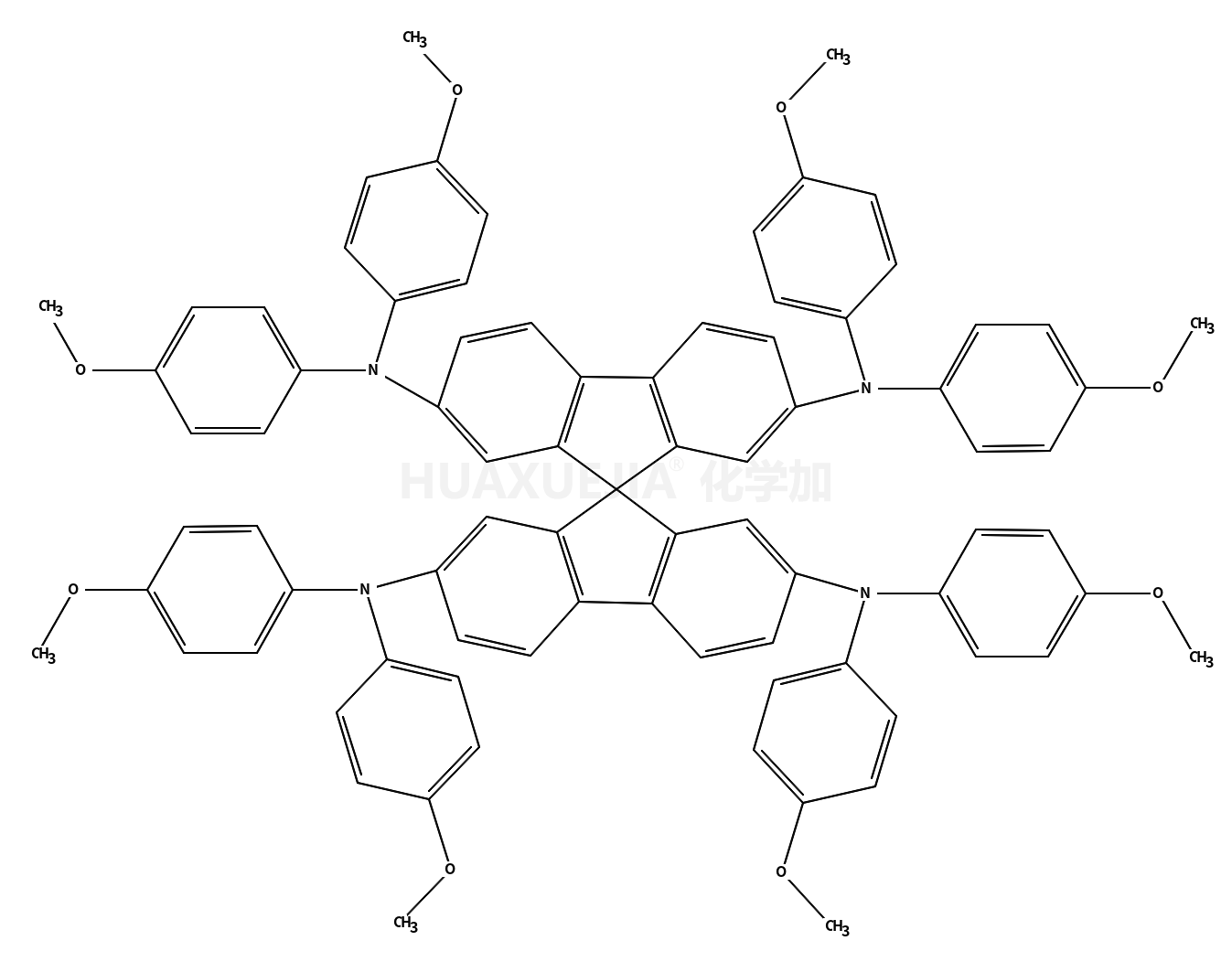 2,2,7,7-四[N,N-二(4-甲氧基苯基)氨基]-9,9-螺二芴