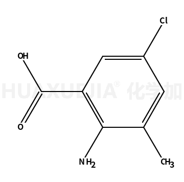 2-氨基-5-氯-3-甲基苯甲酸