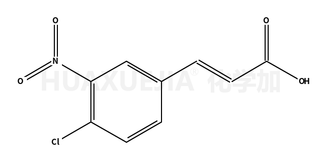 4-氯-3-硝基肉桂酸