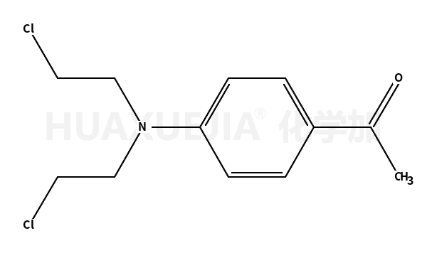 1-(4-(双(2-氯乙基)氨基)苯基)乙酮