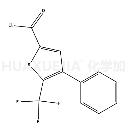 4-苯基-5-(三氟甲基)-2-噻吩羧酸酰氯