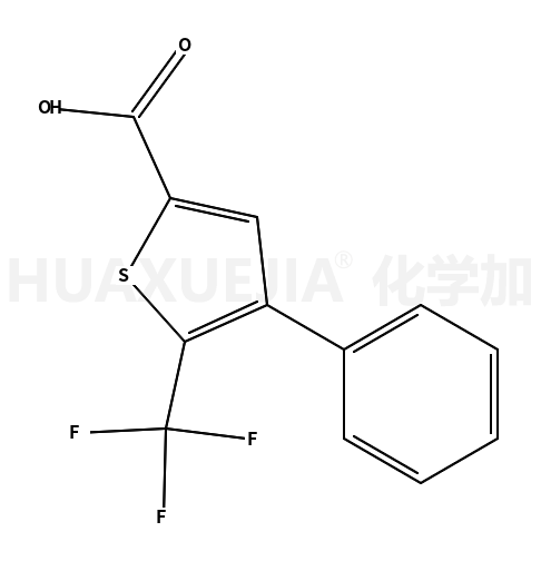 4-苯基-5-(三氟甲基)噻吩-2-羧基 酸