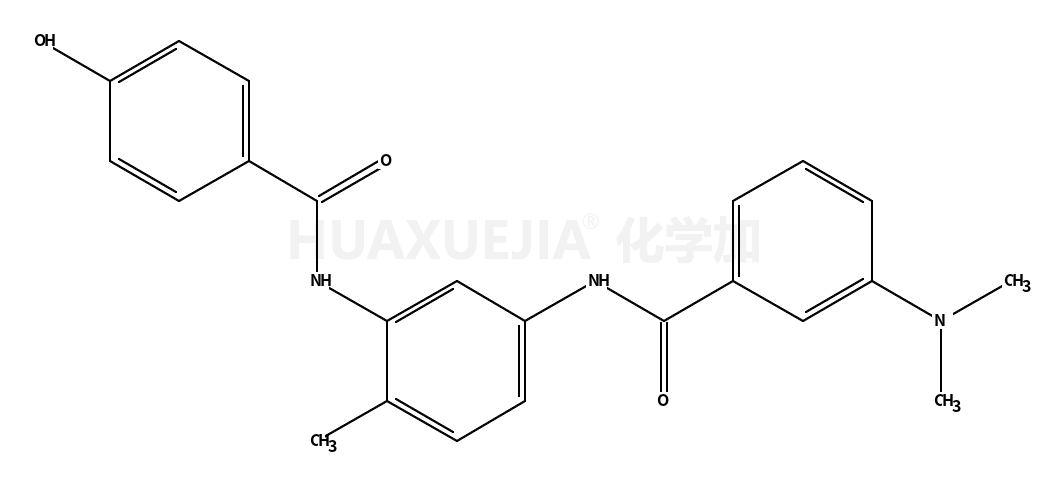 3-(二甲基氨基)-N-[3-[(4-羟基苯甲酰基)氨基]-4-甲基苯基]苯甲酰胺