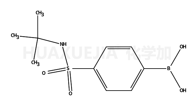 4-硼苯磺酰胺叔丁酯