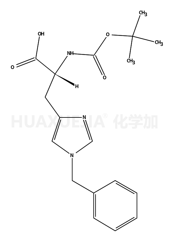 NAlpha-叔丁氧羰基-Nim-苄基-L-组氨酸