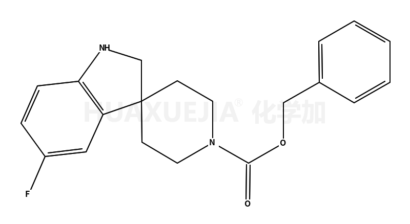 5-氟螺吲哚啉-3,4’-哌啶-1’-羧酸苄酯