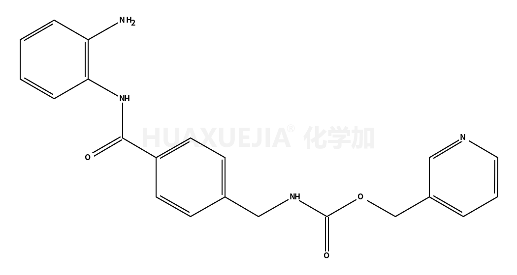 N-(2-aminophenyl)-4-[N-(pyridin-3-yl)methoxycarbonylaminomethyl]benzamide