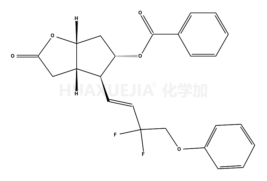 2H-环戊并[b]呋喃-2-酮,5-(苯甲酰氧基)-4-[(1E)-3,3-二氟-4-苯氧基-丁烯-1-基]六氢-, (3aR,4R,5R,6aS)-