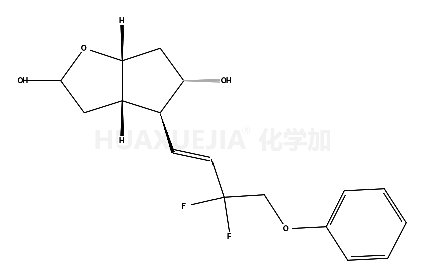 他氟前列素还原后的中间体