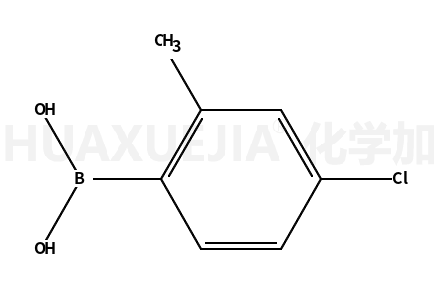 4-氯-2-甲基苯硼酸(含有数量不等的酸酐)