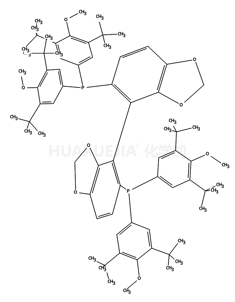 (S)-(+)-5,5'-双[二(3,5-二叔丁基-4-甲氧基苯基)膦]-4,4'-二-1,3-苯并二氧戊环