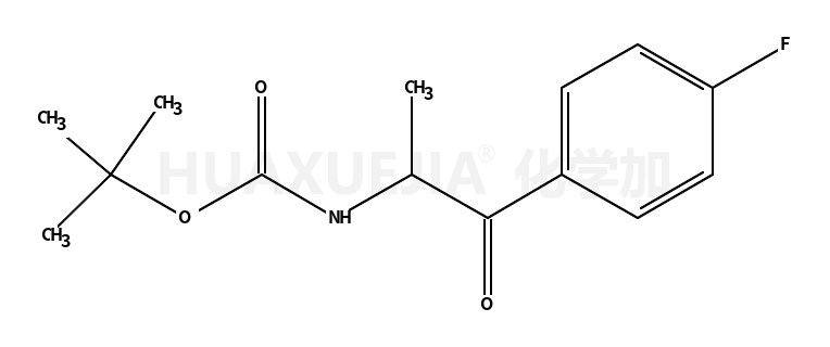 2-Methyl-2-propanyl [1-(4-fluorophenyl)-1-oxo-2-propanyl]carbamat e